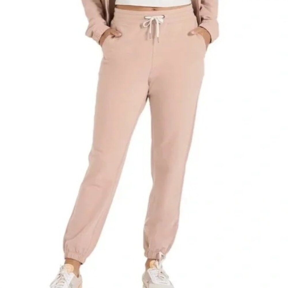 Vuori Laguna Lounge Pants 2.0 Women's Fleece Pant Dogwood Medium